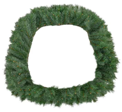 Produktbild von HOMCOM 1,8 m künstliche Weihnachtsgirlande Blumendekoration mit 160 Spitzen Grün