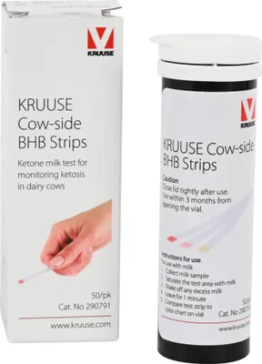 Produktbild von KRUUSE Ketose Milch Teststreifen