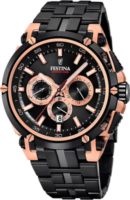 Immagine prodotto di Festina orologio da uomo Chrono Bike F20329/1 orologio da polso in acciaio inossidabile nero UF20329/1