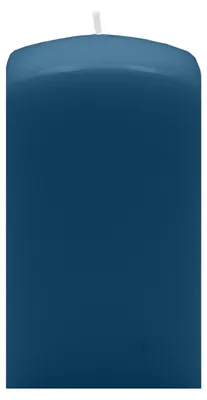 Produktbild von Quader Kerzen Blue Petrol Blau 15 x Ø 6/6 cm, 4 Stück