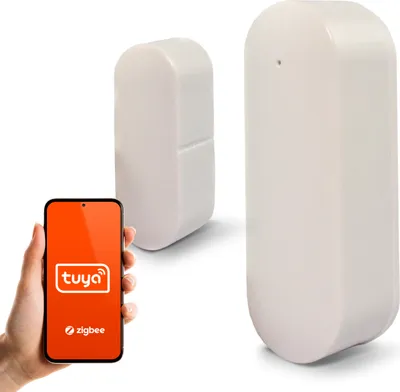 Zdjęcie produktu dla Kontaktron Czujnik Otwarcia Drzwi Okna ZigBee Tuya