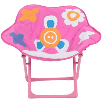 Produktbild von Campingklappstuhl Blume 48 cm rosa PATIO
