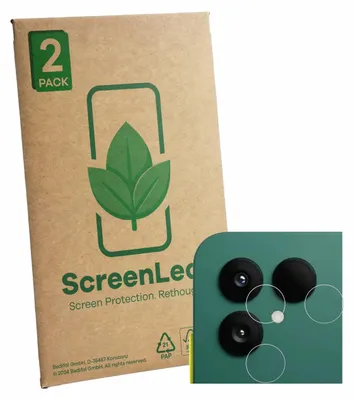 Produktbild von 2x ScreenLeaf Schutzfolie für Fairphone 6 (NUR Kamera) Displayschutz Display Schutz Folie Klar Transparent