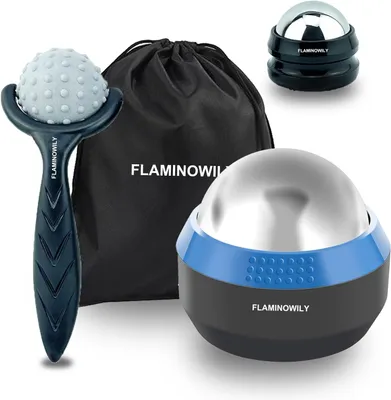 Productafbeelding van Fitness Cryosphere Koude Massage Roller - Verlichting bij koude en warmte - Ontspanning van de fasciale spieren - Snelle herstel na training - Diepweefsel koude massagebal