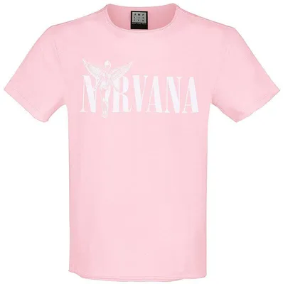 Produktbild von Nirvana T-Shirt Herren In Utero pink Band-Merch, Bands 100% Baumwolle L