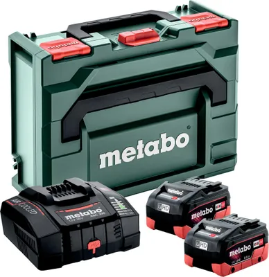 Immagine prodotto di Metabo Basic Set 2 x LiHD 8.0Ah ASC 290 + metaBOX 145