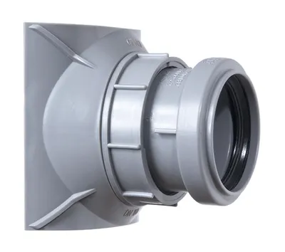 Obrázok produktu pre závitová vetva airfit DN 90/50 sivá , Z-42.1-603