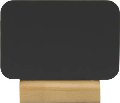 Produktbild von Securit Tischaufsteller SILHOUETTE MINI "RECT" mit Kreideoberfläche 4 Stück