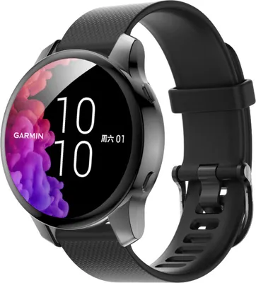 Produktbild von Strap-it Garmin Venu Schutzhülle (Schwarz)