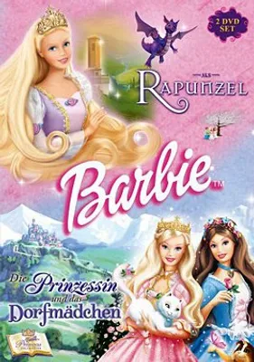 Produktbild von Barbie - Märchen Box (Rapunzel+Dorfmädchen)