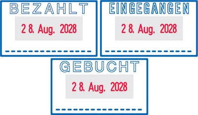 Produktbild von trodat Datumstempel Printy 4.0 4750/L "BEZAHLT"