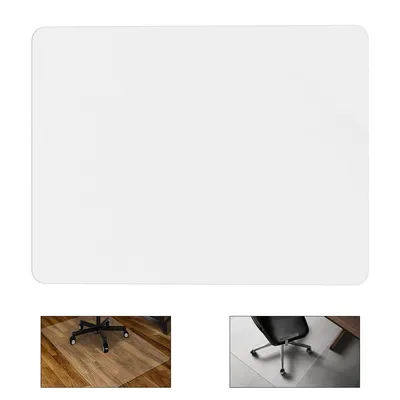 Produktbild von Transparente Stuhlmatten für Hartböden, Holz-/Fliesenschutz für Büro und Zuhause (91,4 x 121,9 cm)