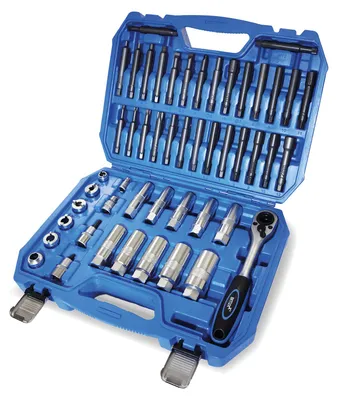 Produktbild von Bituxx Stoßdämpfer Steckschlüssel Set 50 teilig MS-18781