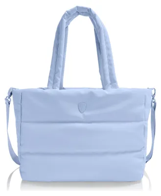 Produktbild von HEYS Reisetasche Schultertasche mit Laptopfach The Puffer Travel Tote Blue hellblau