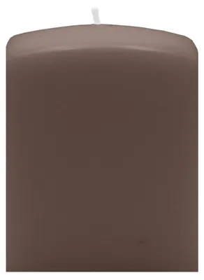 Produktbild von Quader Kerzen Mocca 8 x Ø 6/6 cm, 4 Stück