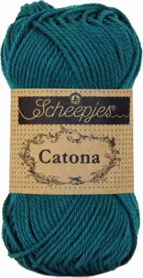 Zdjęcie produktu dla Włóczka Scheepjes Catona 401 / 25 g - morski
