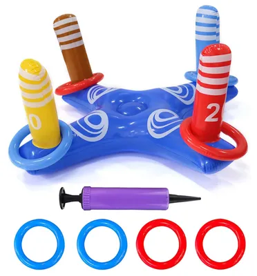 Produktbild von Omgoods – Aufblasbarer Ringwurfspiel für den Pool