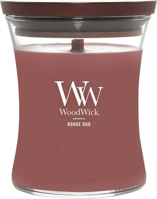 Imagen del producto de WoodWick Rouge Oud, Otros, Rojo, Transparente, Madera, 1 unidad