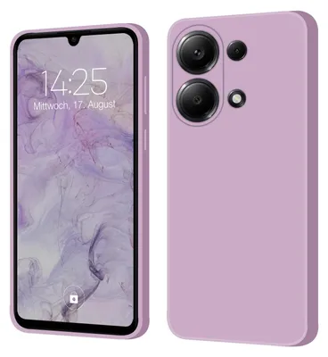 Produktbild von Hülle für Xiaomi Redmi Note 13 Pro Case Cover Bumper Smartphone Softgrip Schutzhülle Farbe: Lila