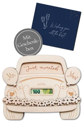 Produktbild von Geldgeschenk zur Hochzeit – Hochzeitsgeschenke für das Brautpaar