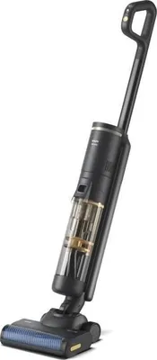 Produktbild von 3-in-1 Akku-Staubsauger mit Wischfunktion PHILIPS Serie 7000 XW7264/11, PowerCyclone Aqua, 2500 U/min, Schwarz & Gelb