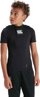 Obrázek produktu pro Canterbury ochranná vesta rugby junior černá bílá stříbrná střední chlapci