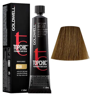 Immagine prodotto di Goldwell Topchic Tube 8GB Sahara Blonde Light Beige 60ml