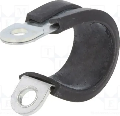 Immagine prodotto di 1 x Fascette stringitubo SGB-11 e fascette di fissaggio, diametro del fascio: 11 mm, larghezza: 13 mm
