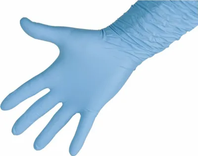Produktbild von Kerbl Keron Nitrilhandschuhe Profi 300mm, 50 Stück, Größe S