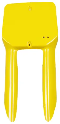 Produktbild von Ufo Suzuki Rm 80 86-99 Frontplatte Gelb Gelb One Size