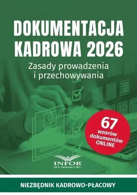 Obrázok produktu pre Dokumentacja Kadrowa 2026 - praca zbiorowa