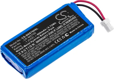 Image de TECHTEK Batterie compatible avec [Sony] NW-MS90D, Walkman NW-MS70D remplace CP-MS70D