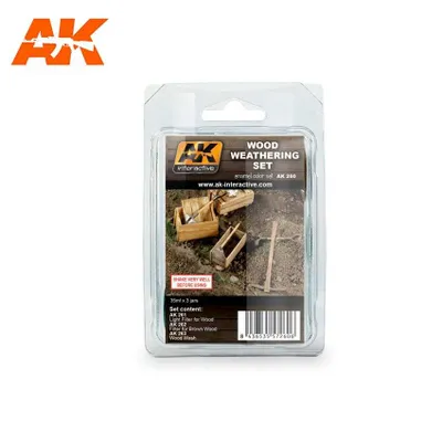 Produktbild von Ak Interactive Wood Weathering Set