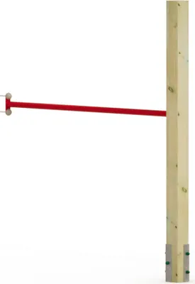 Obrázek produktu pro Gymnastická hrazda Wickey FIT Tumble 101 pro herní zařízení, verze 125 cm