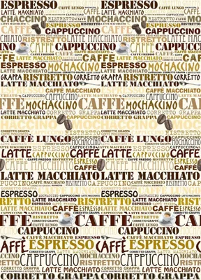 Produktbild von Fototapete Kaffee