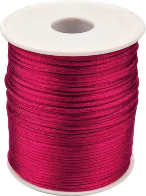Produktbild von 90m Satinschnur 2mm Satinkordel Schmuck-Kordel -Schnur Kumihimo Bänder