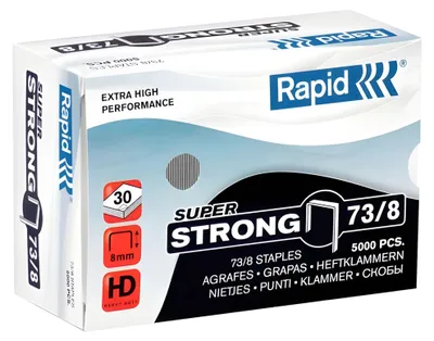 Produktbild von Rapid Super Strong - Heftklammern - 73/8 - 8