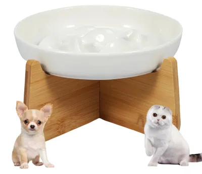 Productafbeelding van Omgoods - Interactieve Voerbak voor Katten en Kleine Honden