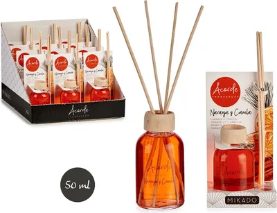 Obrázok produktu pre Parfumované tyčinky (50 ml) Pomarančová škorica