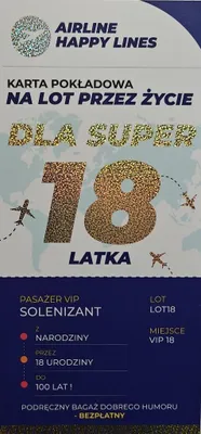 Produktbild von Karte „18. Geburtstag für Männer“ – YEKU
