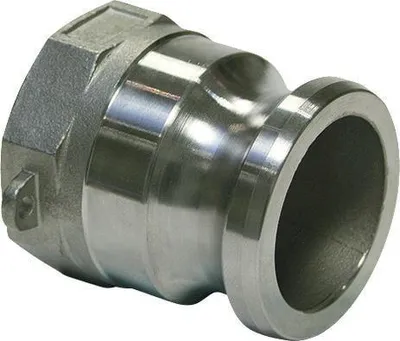 Produktbild von Hebelarmkupplung Kamlok Typ A Edelstahl (1.4408) mit PTFE Dichtung 59,61 mm 2