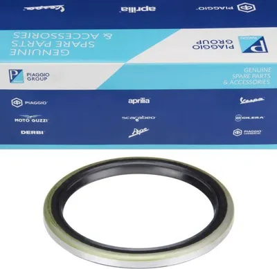 Productafbeelding van Asafdichting 46 x 56 x 4 mm, Simmerring, remschijfbevestiging, origineel voor Piaggio Vespa PK