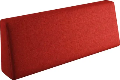 Produktbild von sunnypillow Palettenkissen mit abnehmbarem Bezug Rückenkissen 120x40x20/10cm Rot
