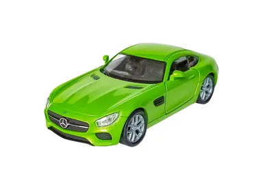 Produktbild von MERCEDES-AMG GT Modellauto Metall Modell Auto Spielzeugauto Welly Kinder Geschenk 03 (Grün-Metallic)