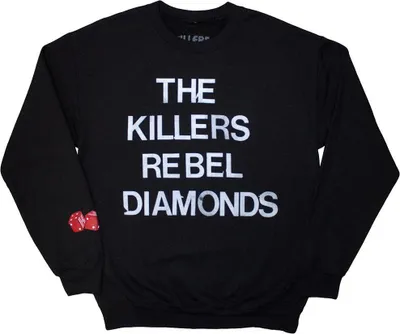 Obrázek produktu pro The Killers - Mikina "Tour '24 Rebel Diamonds" pro muže/dámy Uni RO13084 (XL) (Black)