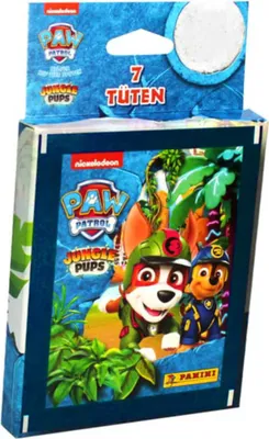 Produktbild von Panini Paw Patrol Sticker Serie 10 - Jungle Pups (2024) - 1 Blister Sammelsticker