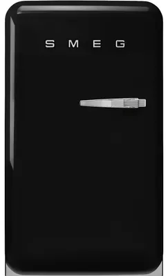 Produktbild von Smeg FAB10LBL6 Kühlschrank mit Gefrierfach Freistehend 122 l D Schwarz