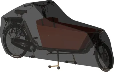 Produktbild von DS Cover Cargo bike cover für einspuriges Cargobike ohne verbautem Regenverdeck