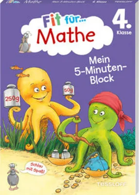 Immagine prodotto di Fit für Mathe 4. Klasse. Mein 5-Minuten-Block