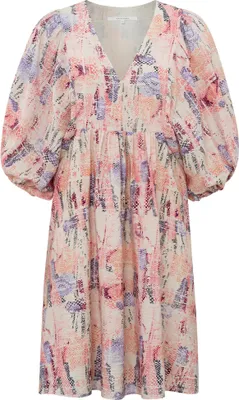 Produktbild von YAYA Printed dress w. ballon slv * * 42